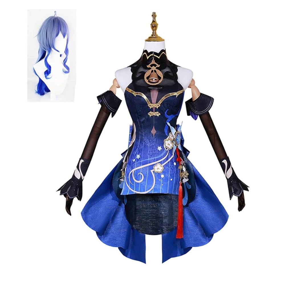 Amazon.co.jp: [NEZIH] 原神 海灯節 甘雨 コスプレ衣装 原神